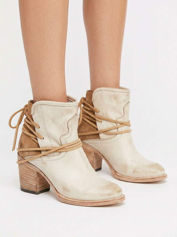 Alexa | Women's Block Heel Ankle Boots