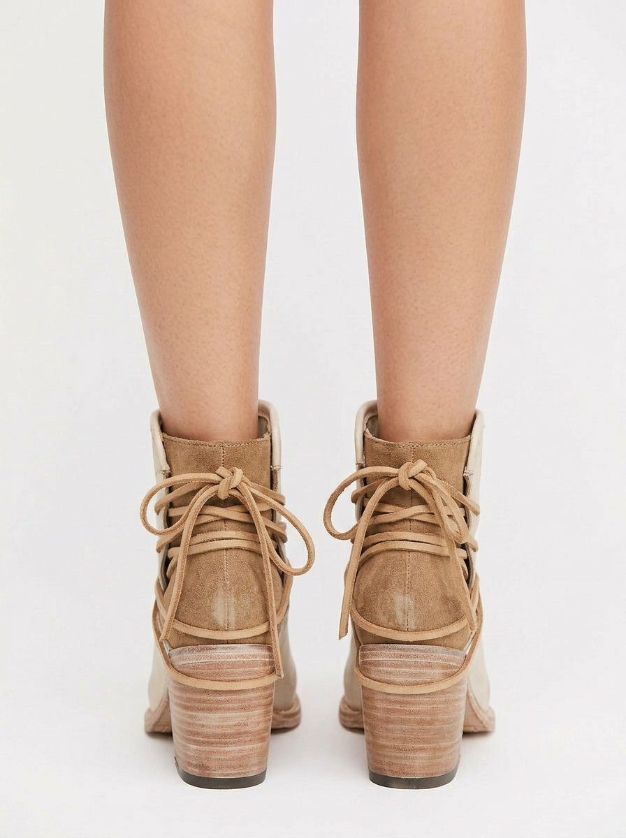 Alexa | Women's Block Heel Ankle Boots
