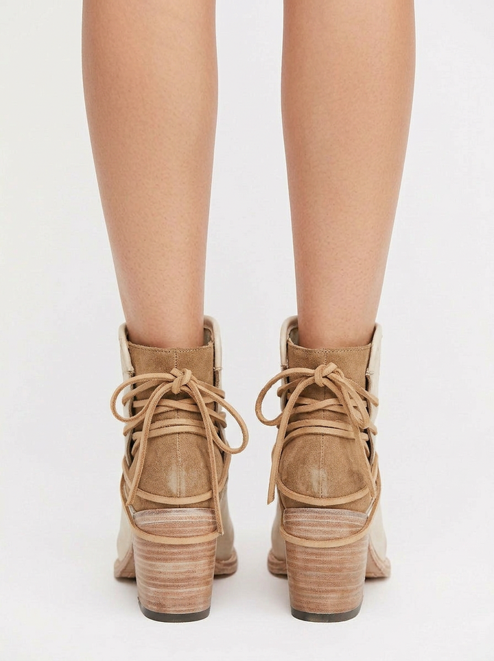 Alexa | Women's Block Heel Ankle Boots