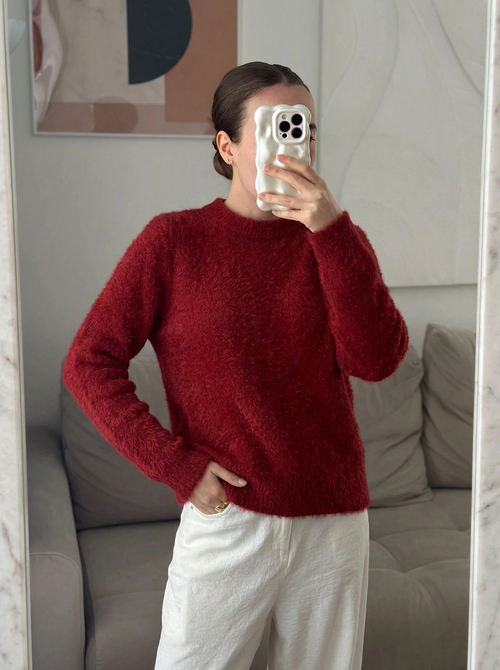 Amelia | Women's Fluffy Knit Jumper