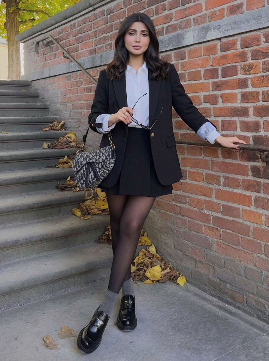 Angeline | Women's Black Work Blazer