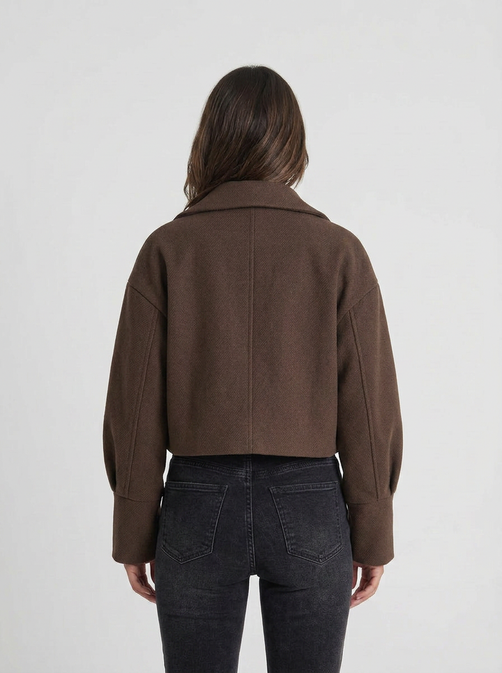Anya | Women's Cropped Boxy Blazer