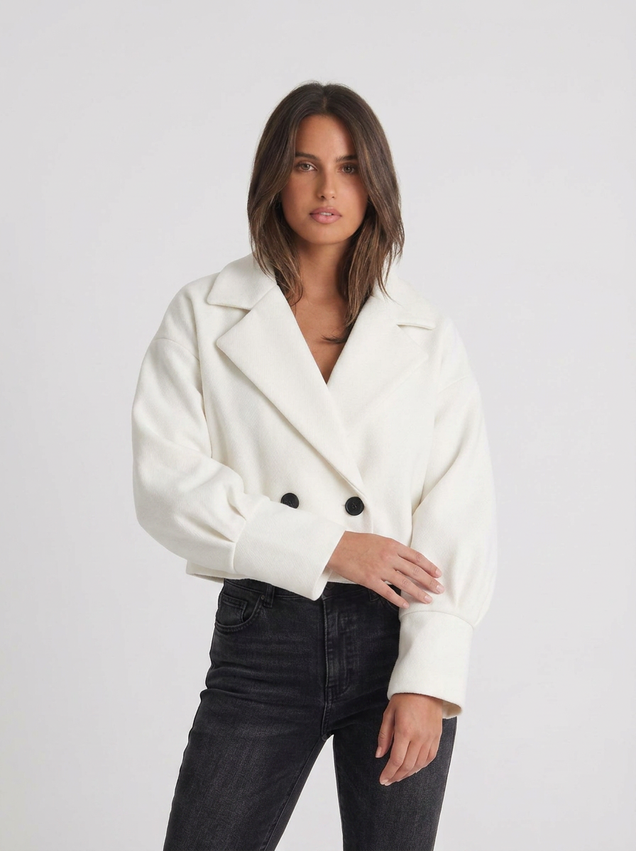 Anya | Women's Cropped Boxy Blazer