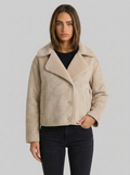 Anya | Women's Notched Collar Relaxed Fit Button Jacket