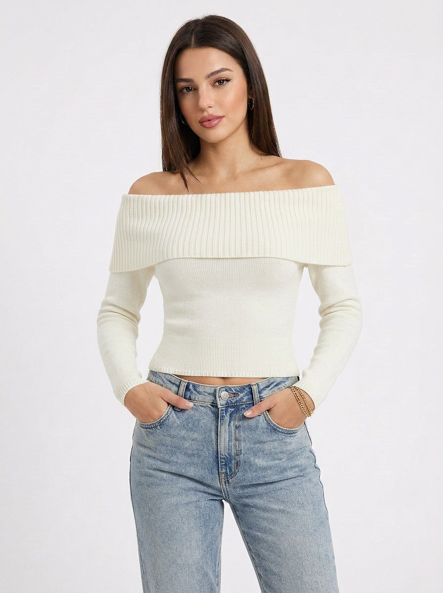 Aria | Women's Off the Shoulder Sweater