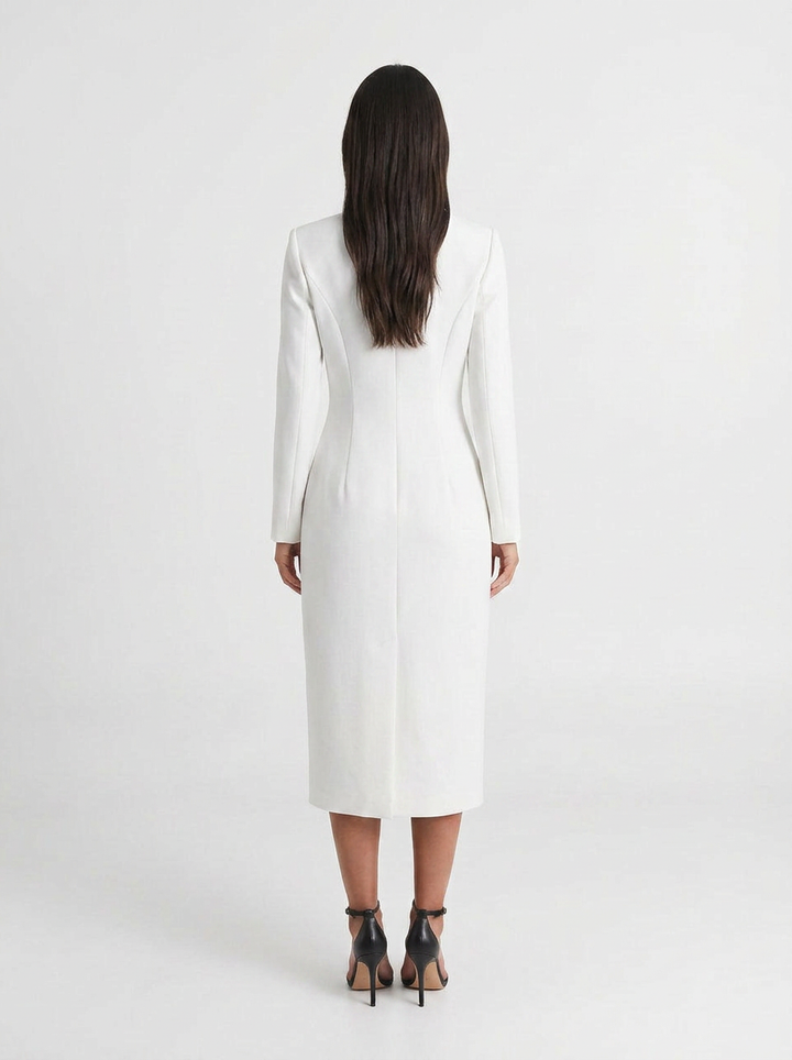 Audrey | Women's Blazer Dress Midi