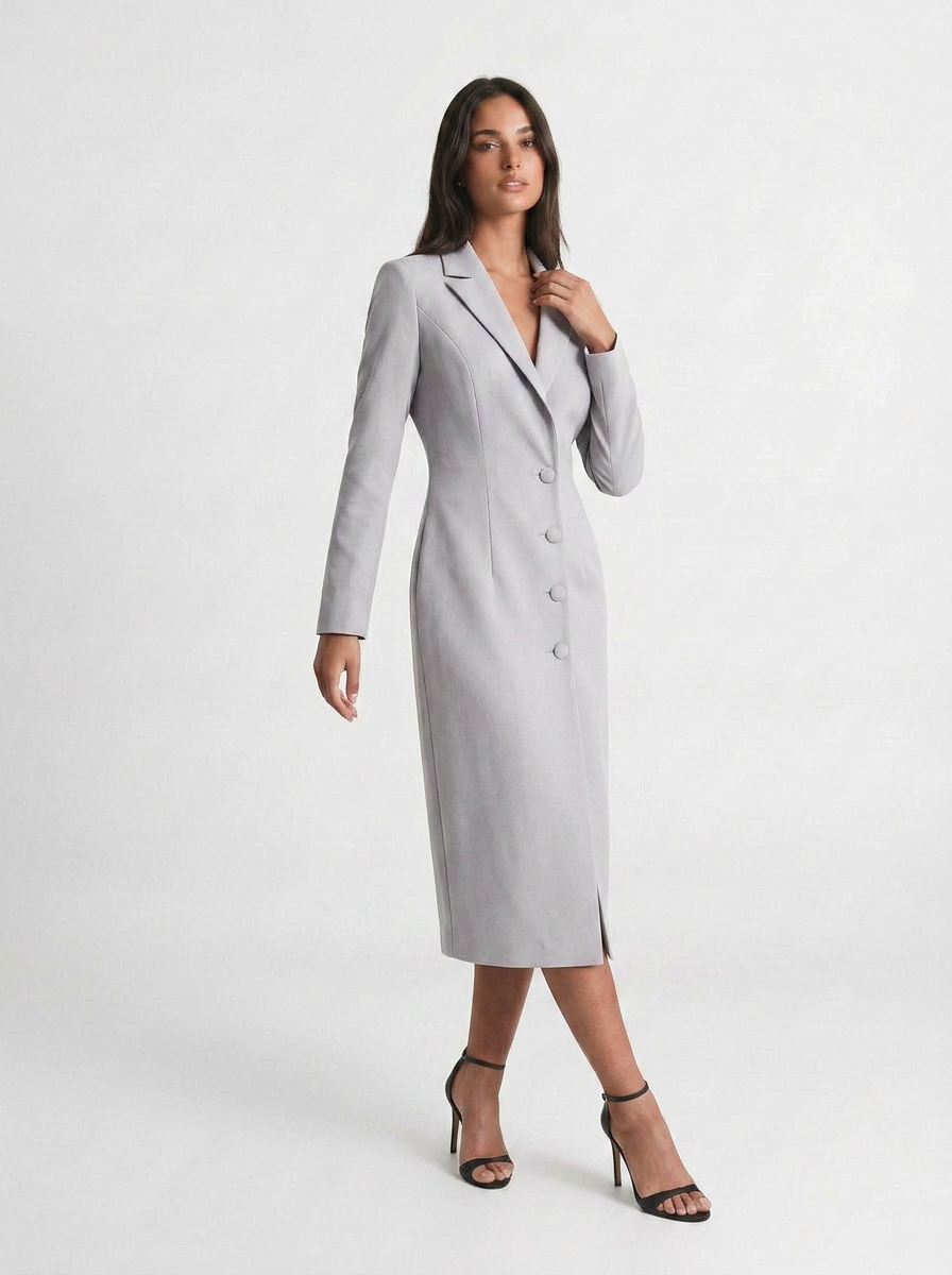 Audrey | Women's Blazer Dress Midi