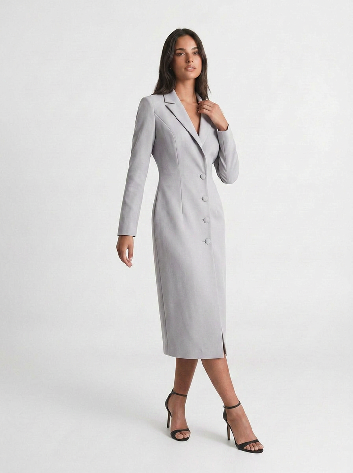 Audrey | Women's Blazer Dress Midi