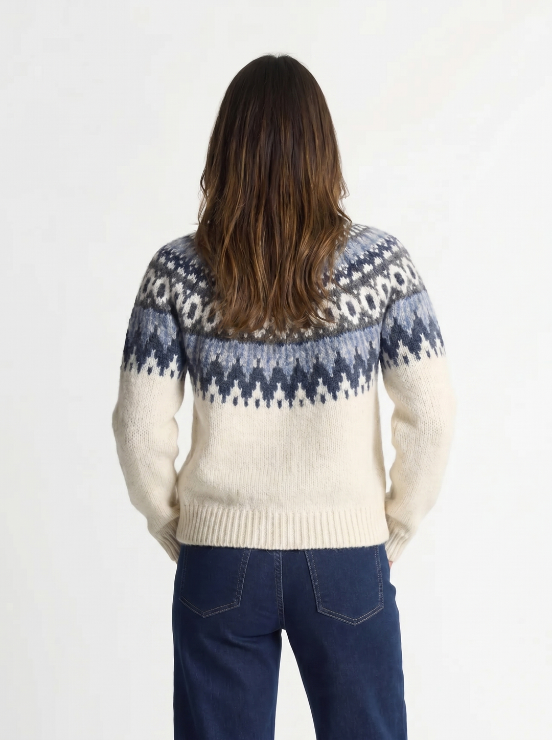 Audrey | Women's Winter Sweater Nordic Knit