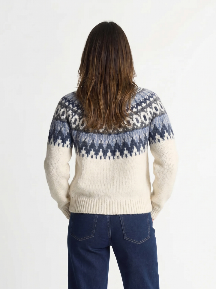 Audrey | Women's Winter Sweater Nordic Knit