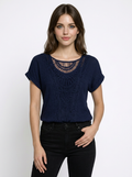 Ava | Women's Crochet Lace Top