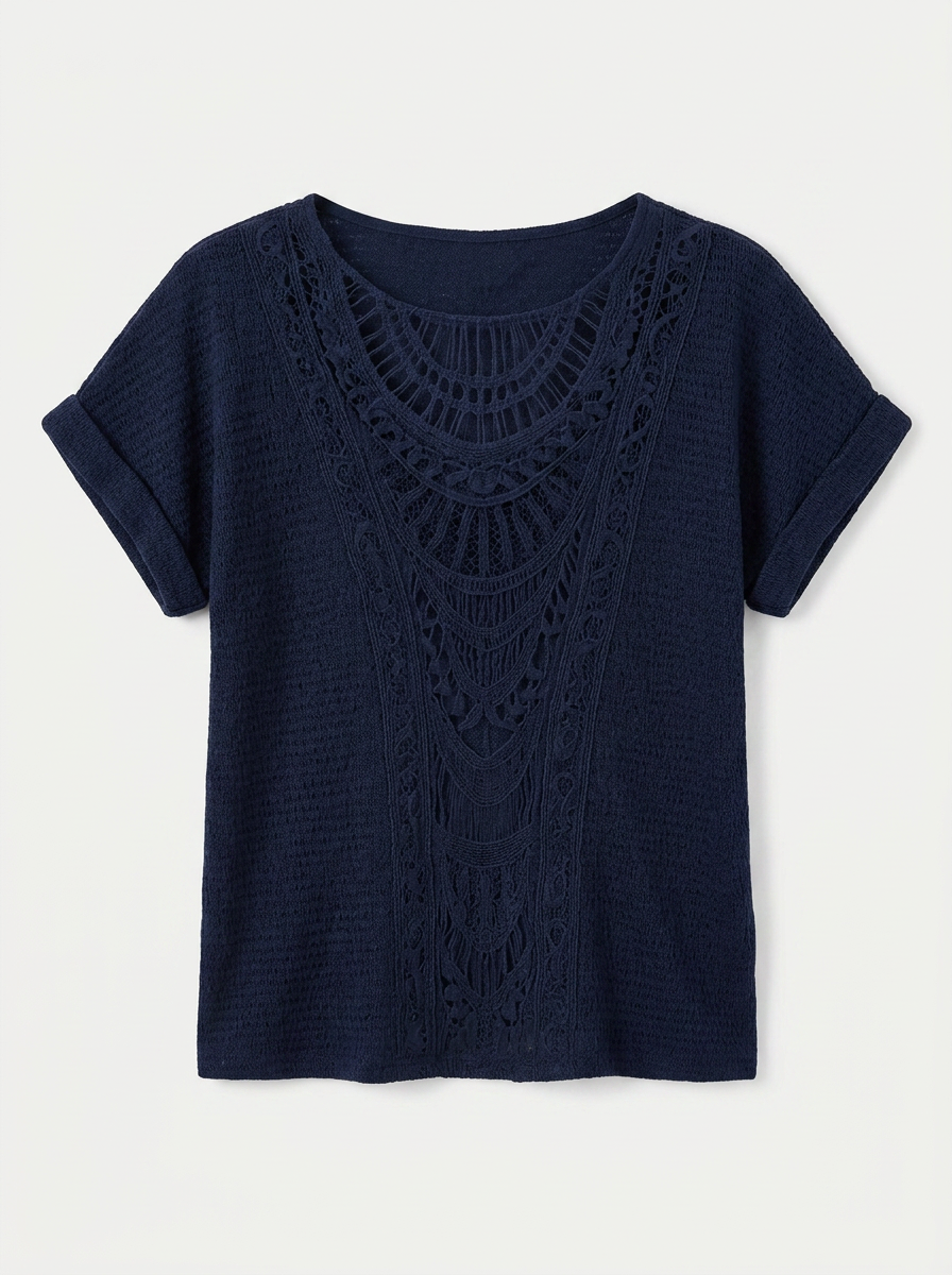 Ava | Women's Crochet Lace Top