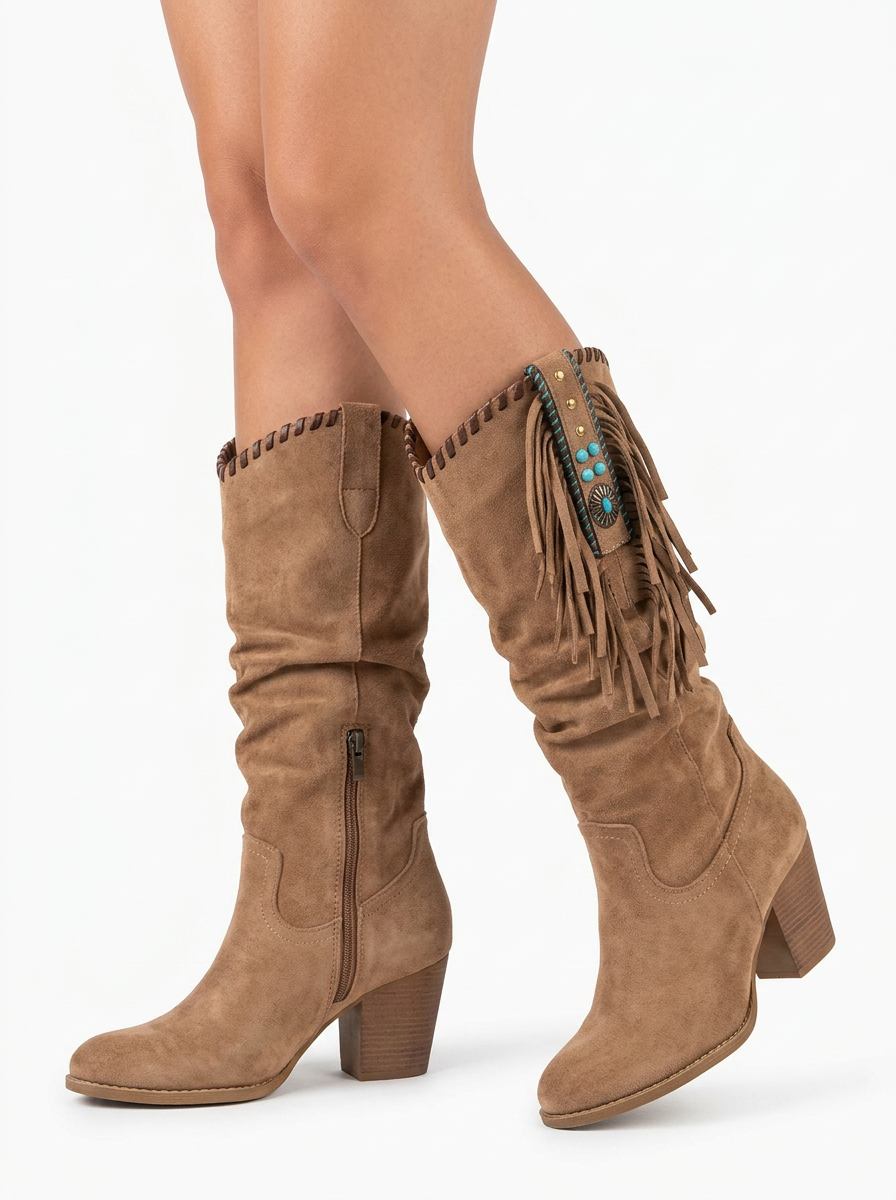 Ava | Women's Genuine Leather Cowboy Boots