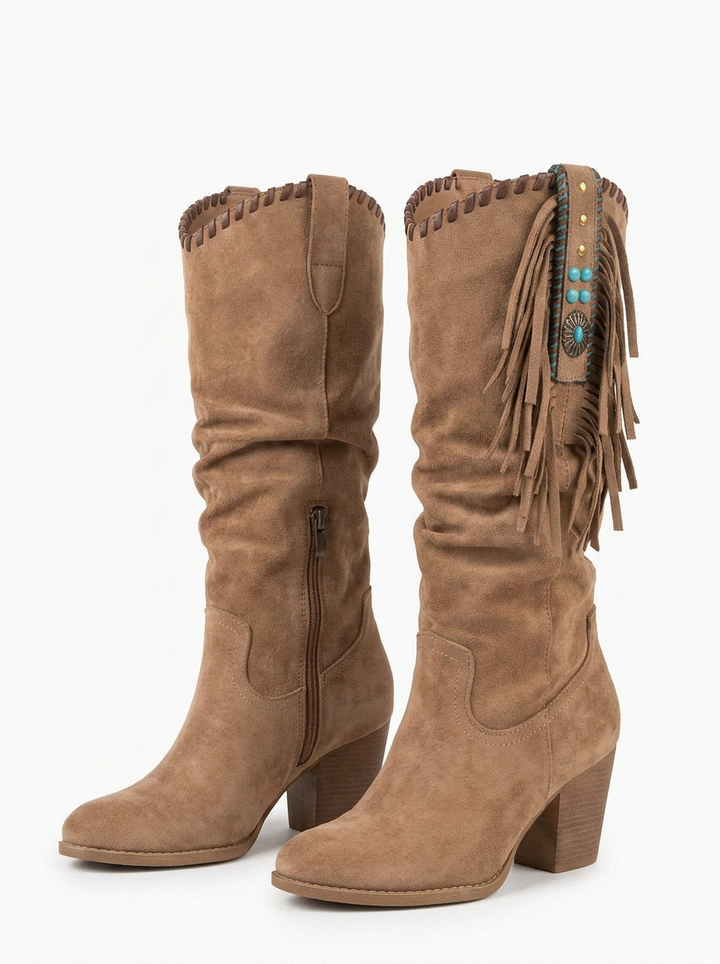 Ava | Women's Genuine Leather Cowboy Boots