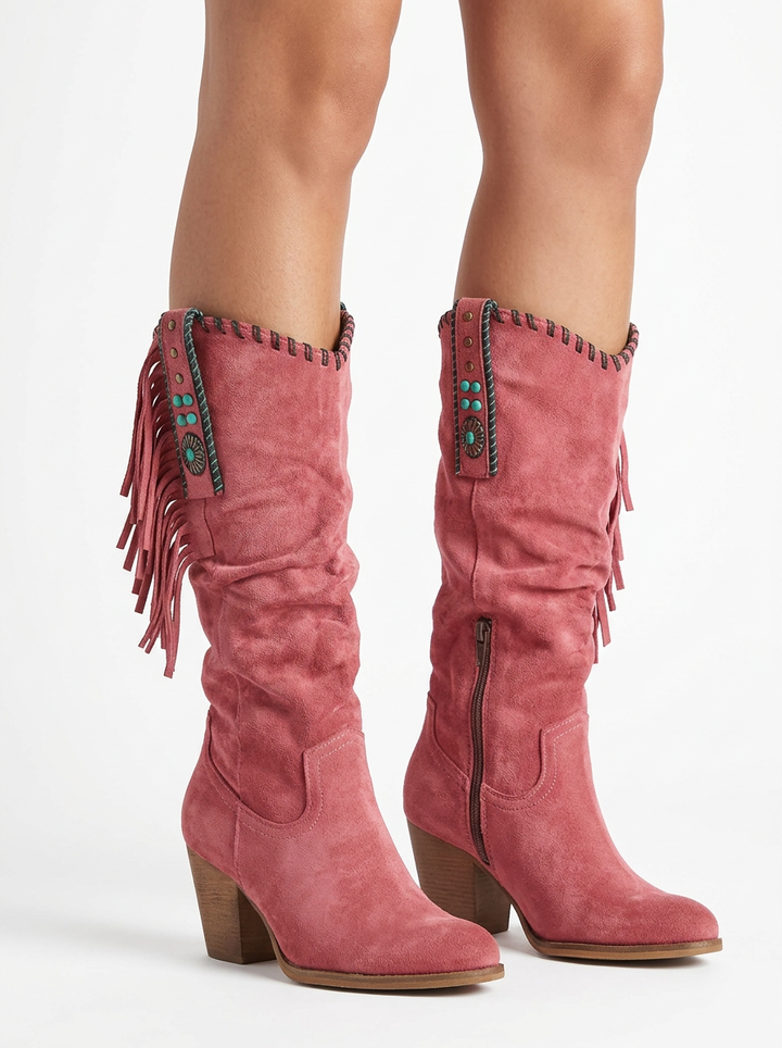 Ava | Women's Genuine Leather Cowboy Boots