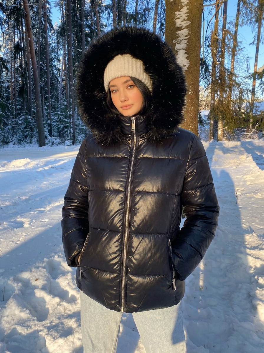Ava | Women's Hooded Puffer Jacket