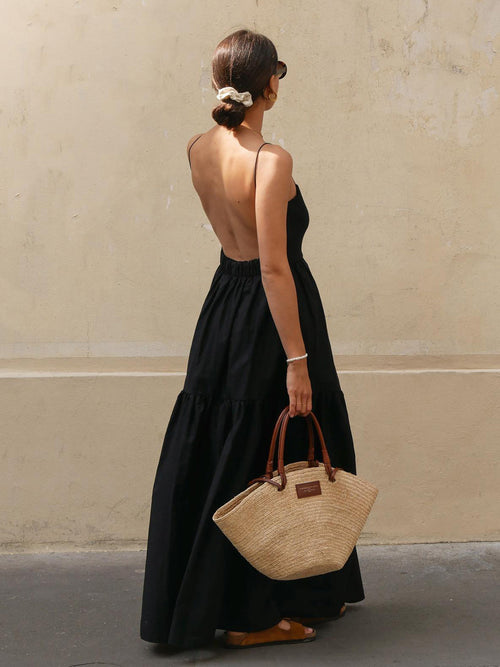 Backless Maxi Dress for Women | Zephyra