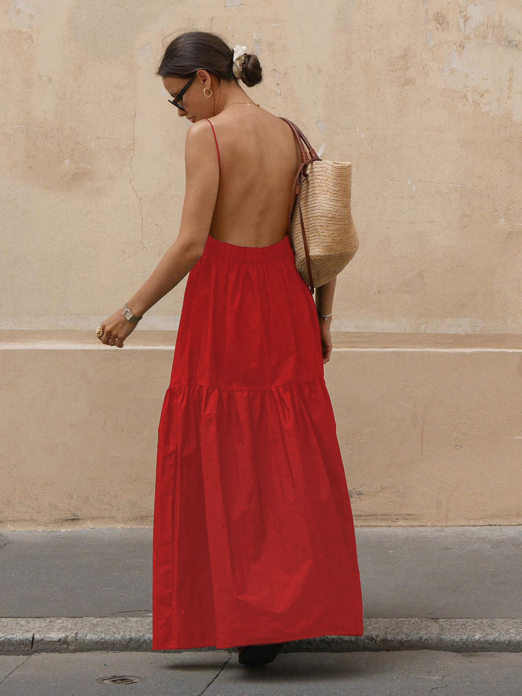 Backless Maxi Dress for Women | Zephyra