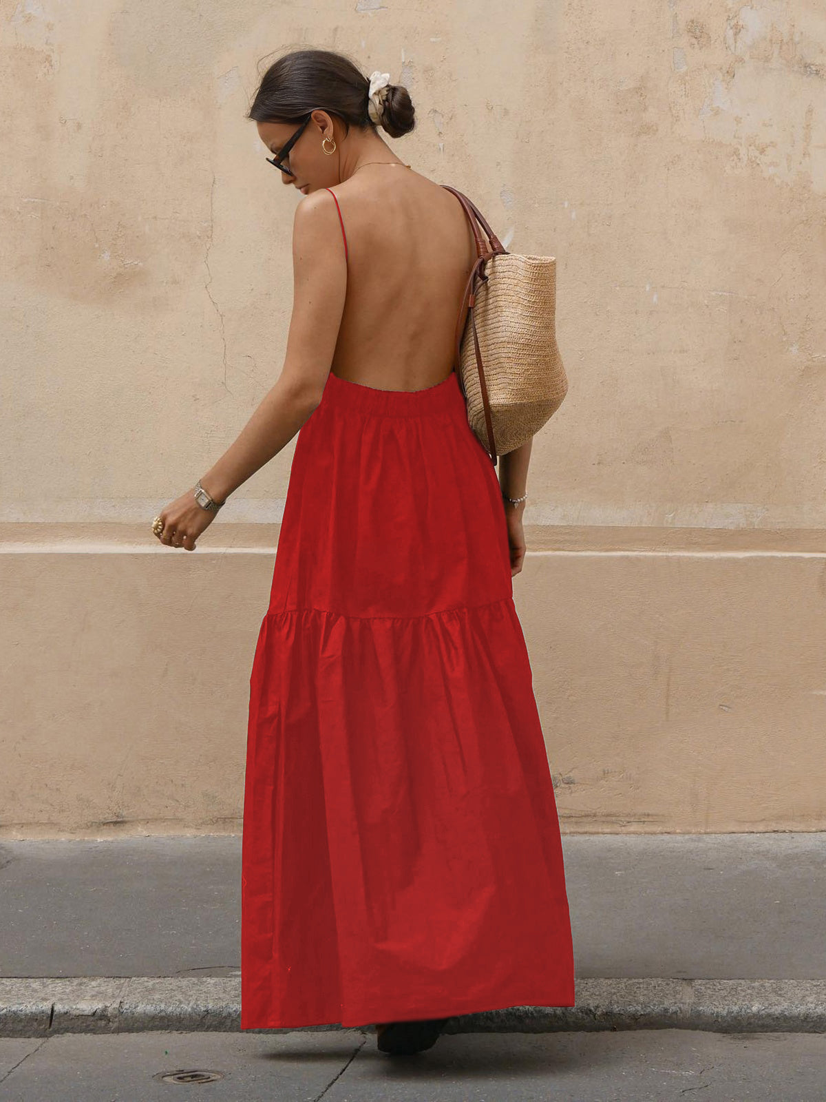 Backless Maxi Dress for Women | Zephyra