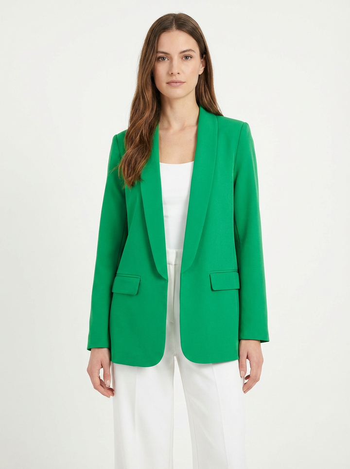 Bailey | Women's Shawl Collar Open Front Blazer