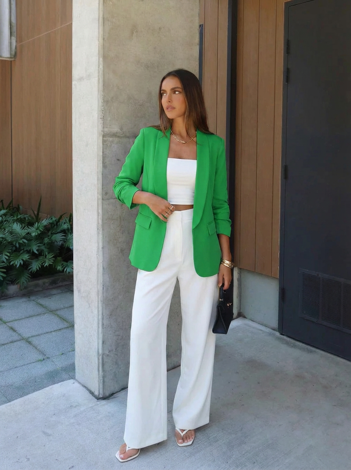 Bailey | Women's Shawl Collar Open Front Blazer 1