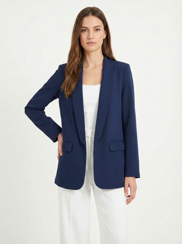 Bailey | Women's Shawl Collar Open Front Blazer 6