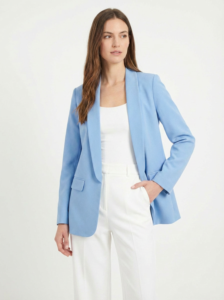 Bailey | Women's Shawl Collar Open Front Blazer 7
