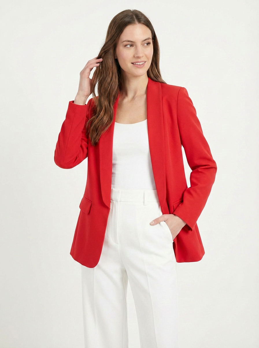 Bailey | Women's Shawl Collar Open Front Blazer 8