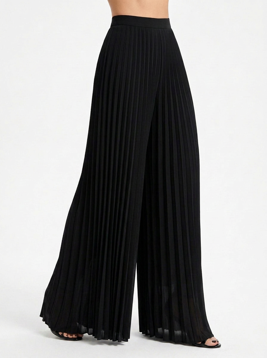 Bea | Women's Wide Leg Pleated Trousers