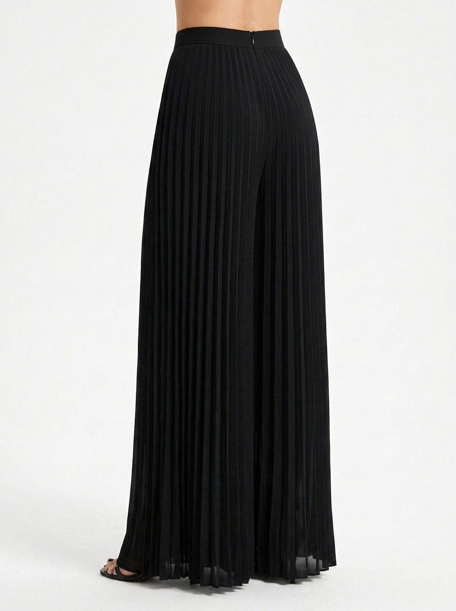 Bea | Women's Wide Leg Pleated Trousers