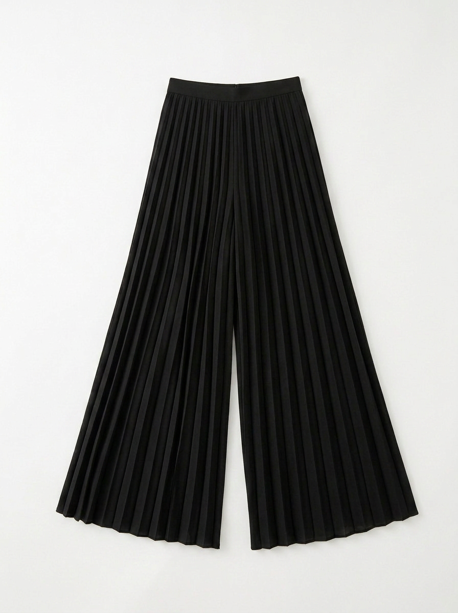 Bea | Women's Wide Leg Pleated Trousers