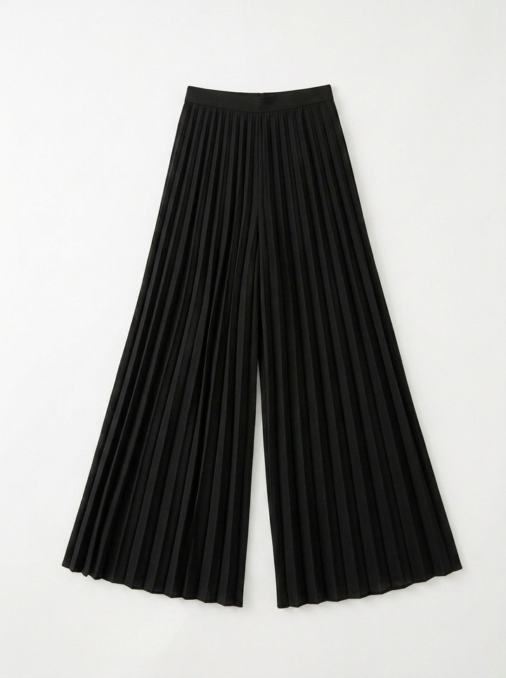 Bea | Women's Wide Leg Pleated Trousers