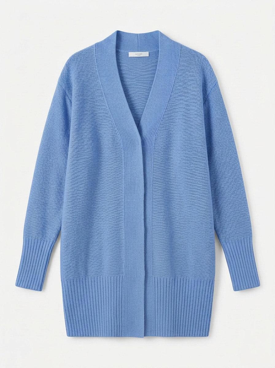 Bella | Women's Long Ribbed Cardigan