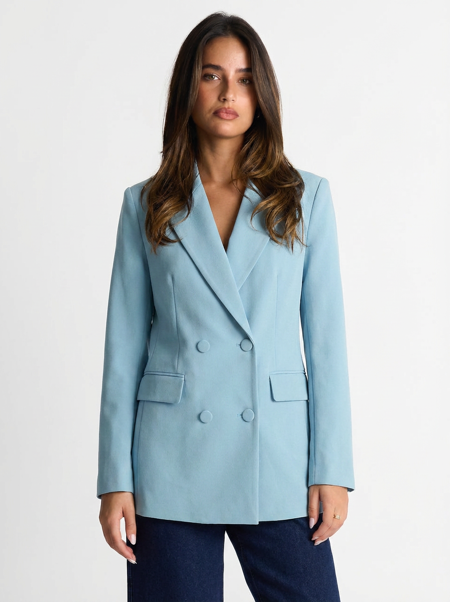 Bella | Women's Peak Lapel Double Breasted Blazer