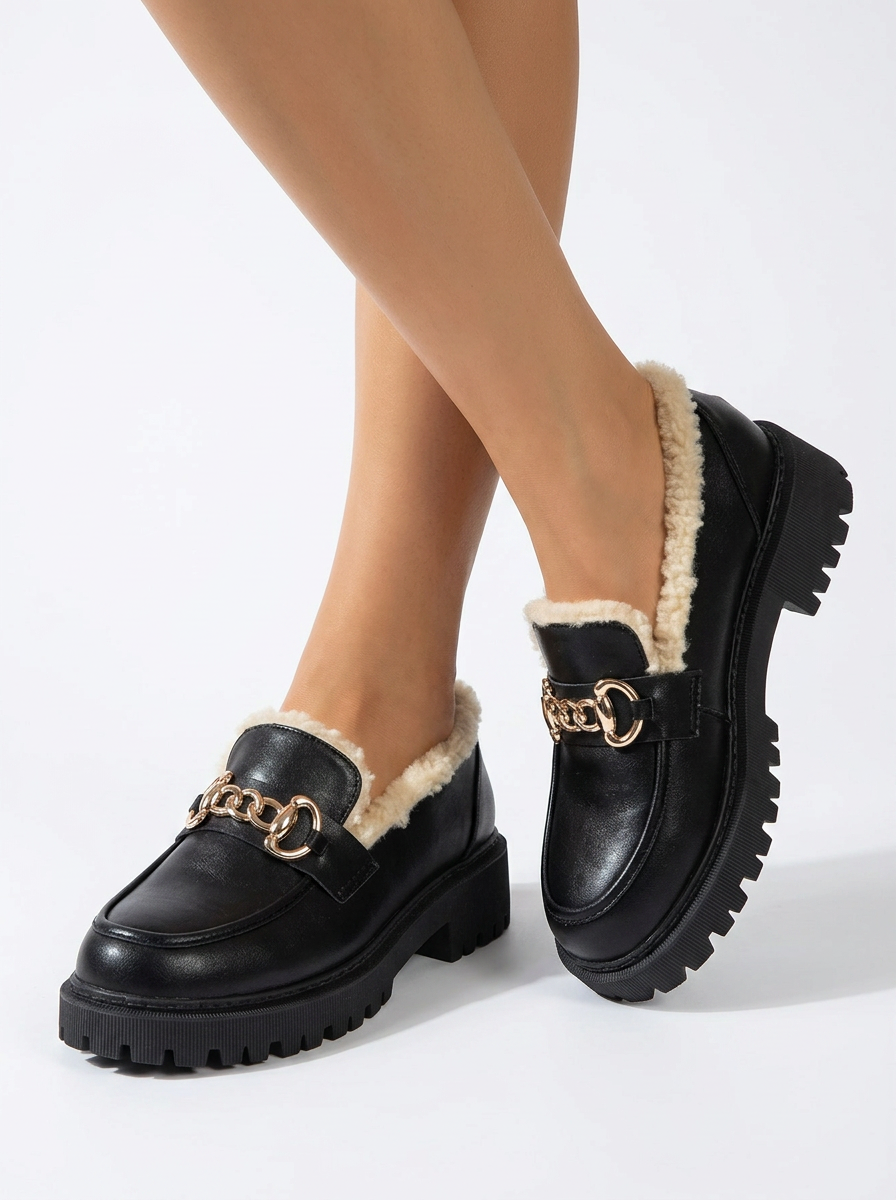 Bella | Women's Platform Loafers Chunky Sole