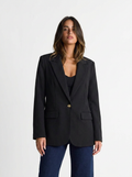 Belle | Women's Black Office Blazer 