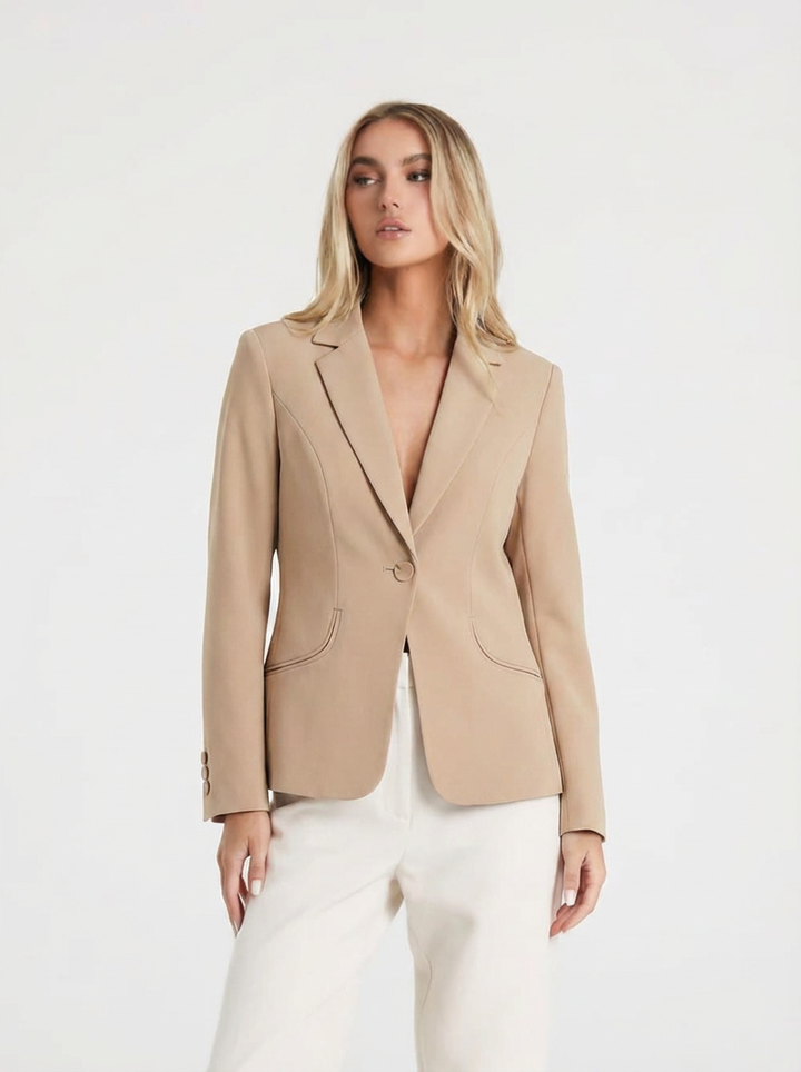 Blair | Women's Notch Lapel Single Button Slim Blazer