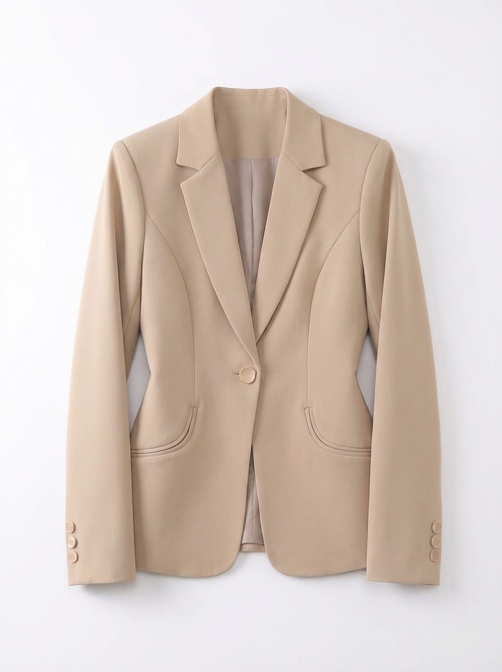 Blair | Women's Notch Lapel Single Button Slim Blazer 3
