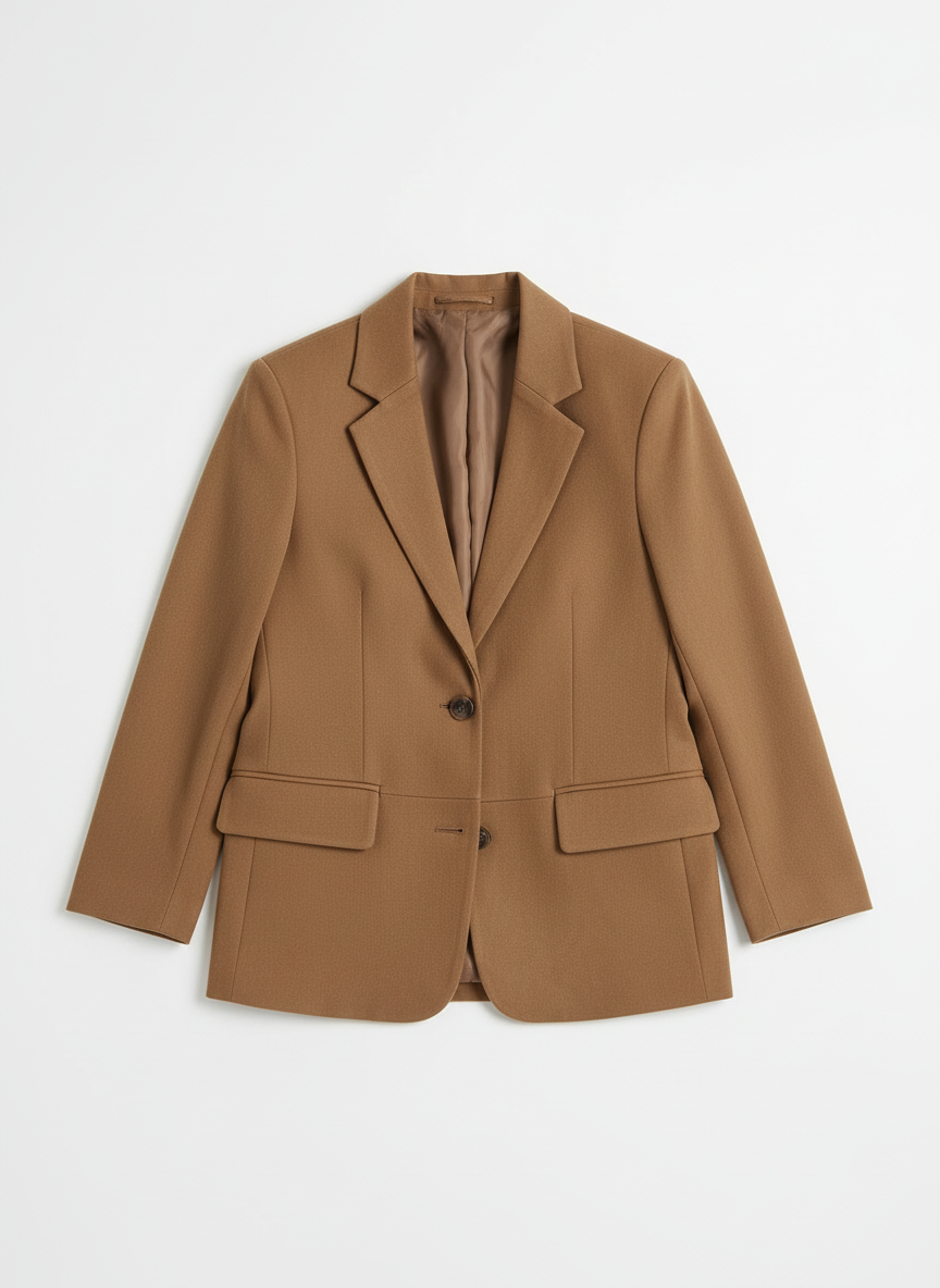 Blair | Women's Single Breasted Notch Lapel Suede Blazer 3
