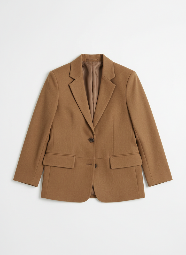 Blair | Women's Single Breasted Notch Lapel Suede Blazer 3