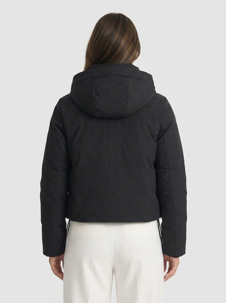 Blaze | Women's Black Waterproof Hooded Jacket 