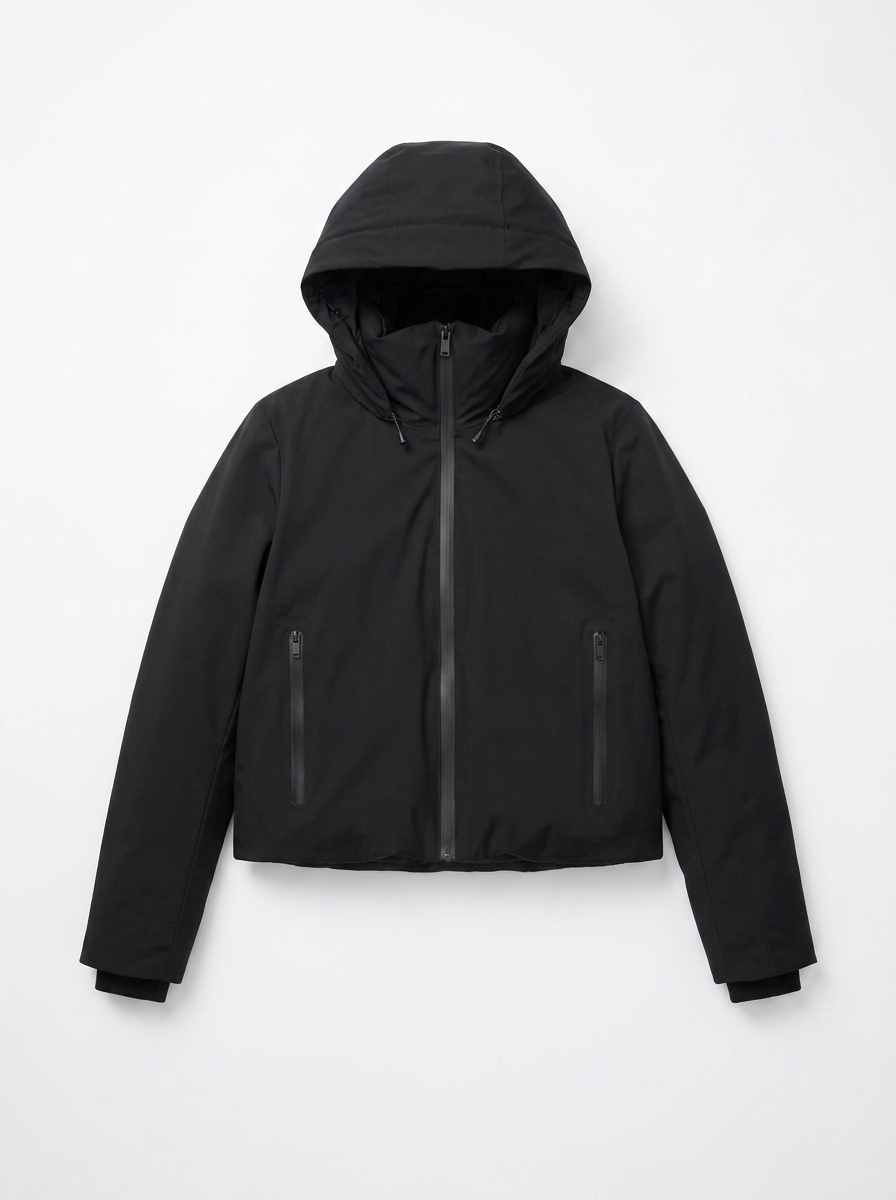 Blaze | Women's Black Waterproof Hooded Jacket 