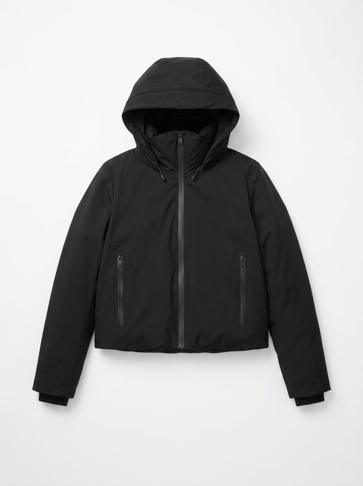 Blaze | Women's Black Waterproof Hooded Jacket 
