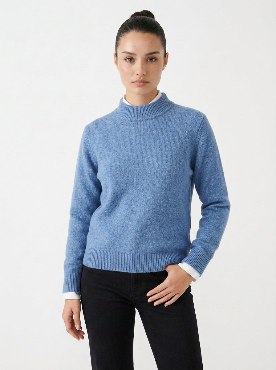 Bondi | Women's Cashmere Sweater Mock Neck