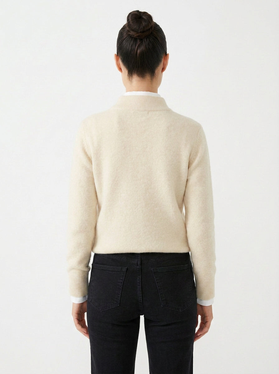 Bondi | Women's Cashmere Sweater Mock Neck