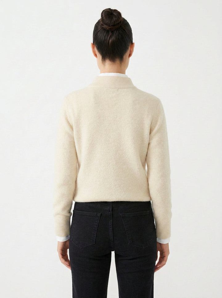 Bondi | Women's Cashmere Sweater Mock Neck