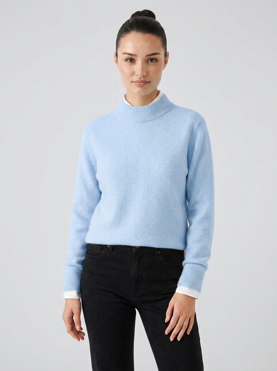Bondi | Women's Cashmere Sweater Mock Neck