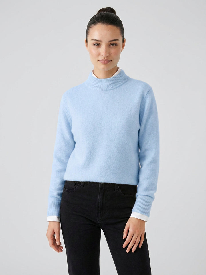 Bondi | Women's Cashmere Sweater Mock Neck