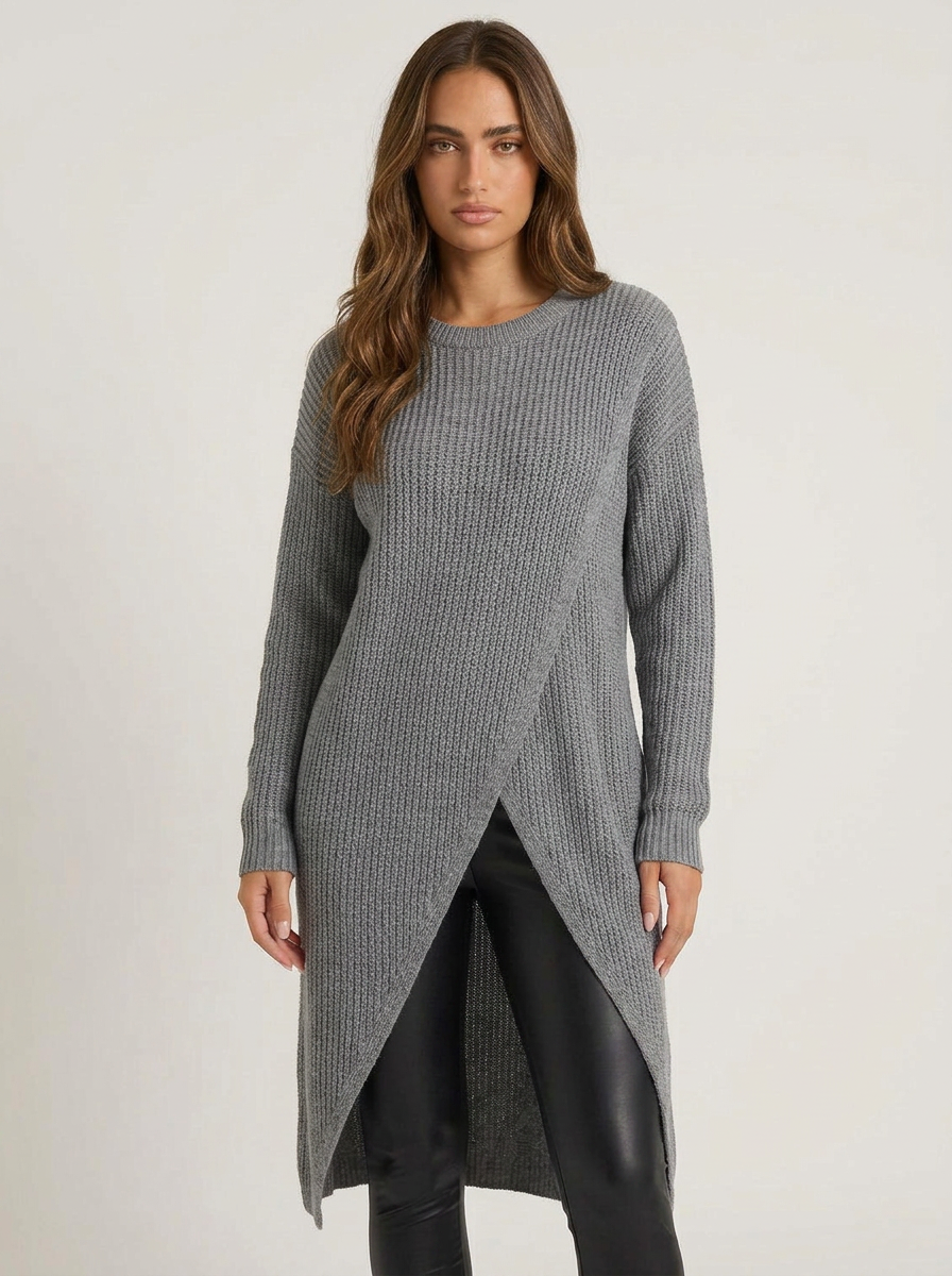 Bondi | Women's Knit Winter Dress Long Sleeve Maxi