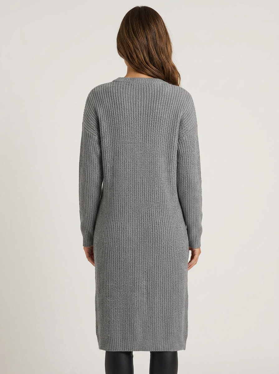 Bondi | Women's Knit Winter Dress Long Sleeve Maxi